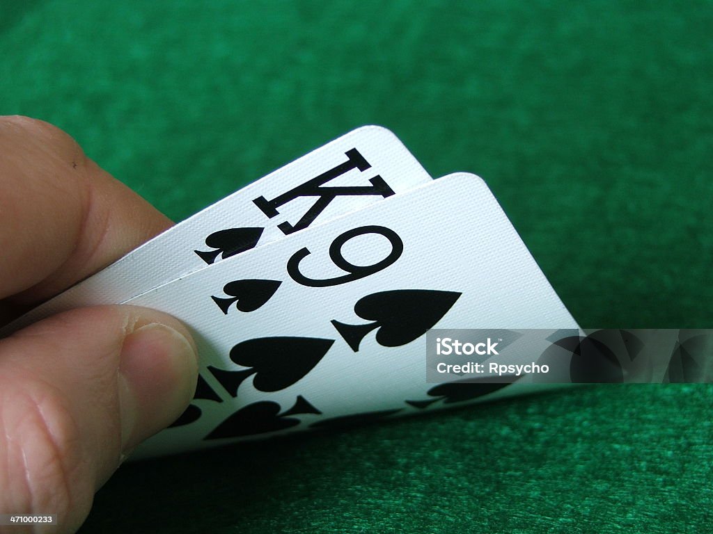 Hold ' em: K9 - Lizenzfrei Poker Stock-Foto