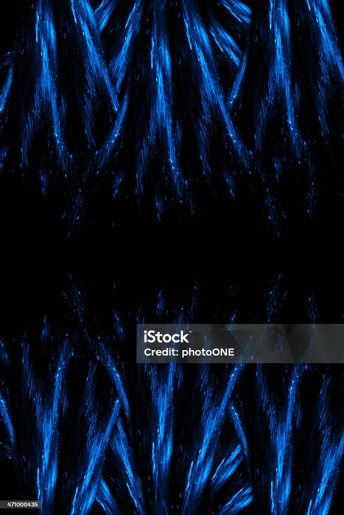 Fäden blue light - Lizenzfrei Bach Stock-Foto