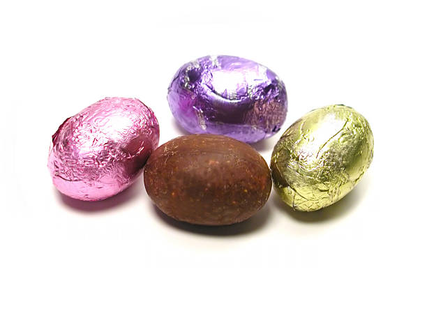 Chocolate Easter Eggs 2 stock photo