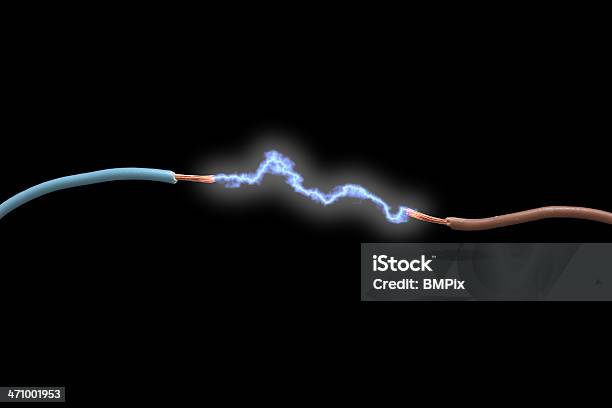 Vital Faísca - Fotografias de stock e mais imagens de Ampere - Ampere, Arame, Cabo