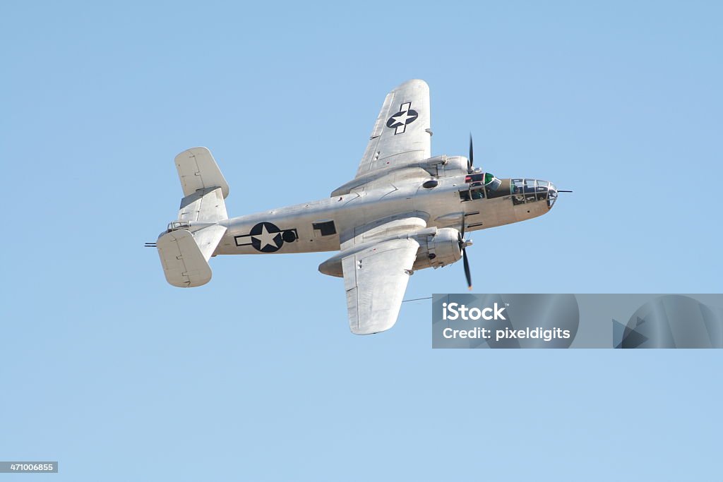 B - 25 "MITCHELL" Bomber-WWII era - Royalty-free Mitchell Foto de stock