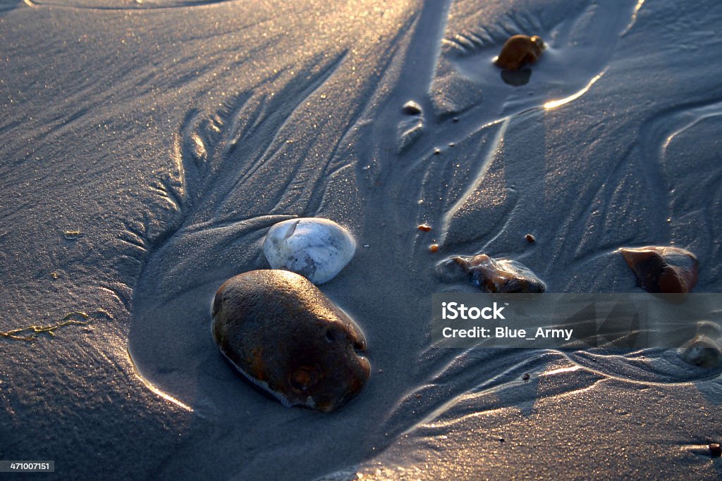 Pietre di mare, sabbia - Foto stock royalty-free di Acqua