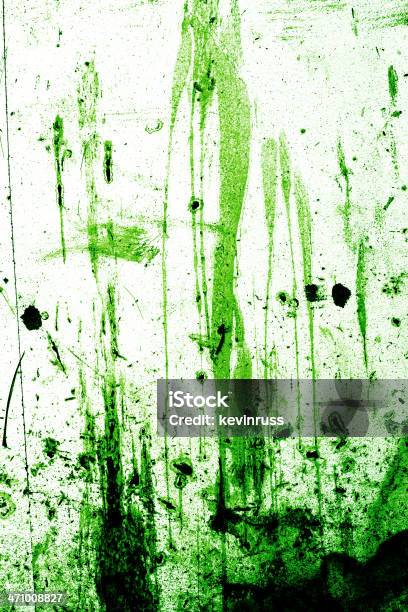 Fondo Verde Grunge Salpicado Foto de stock y más banco de imágenes de Abstracto - Abstracto, Agrietado, Arrugados