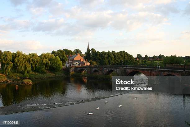 Alten Dee Brücke Chester Stockfoto und mehr Bilder von Brücke - Brücke, Chester - Cheshire, England