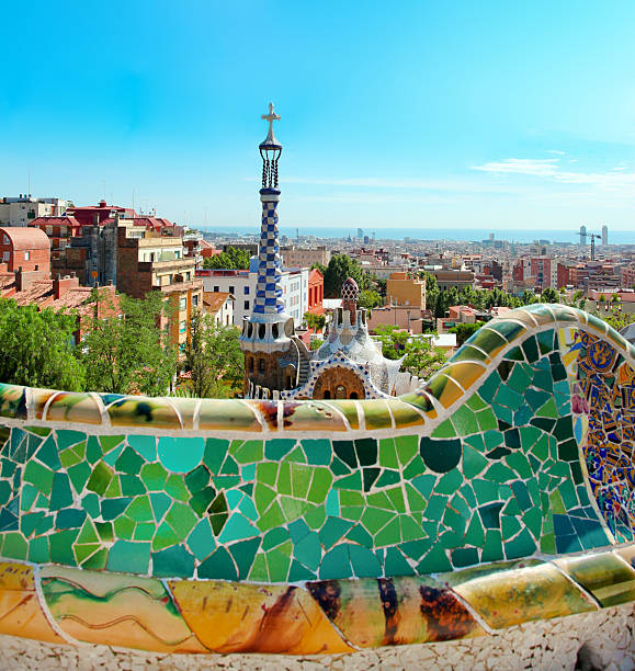 istock The famous Park Guell in Barcelona, Spain 471009720