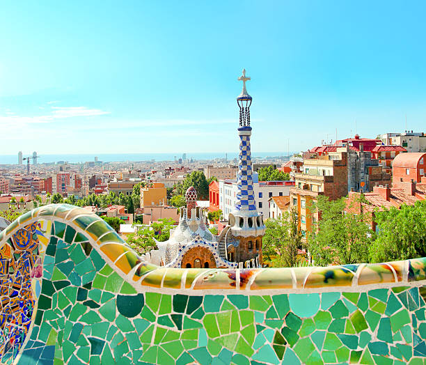 istock The famous Park Guell in Barcelona, Spain 471009726