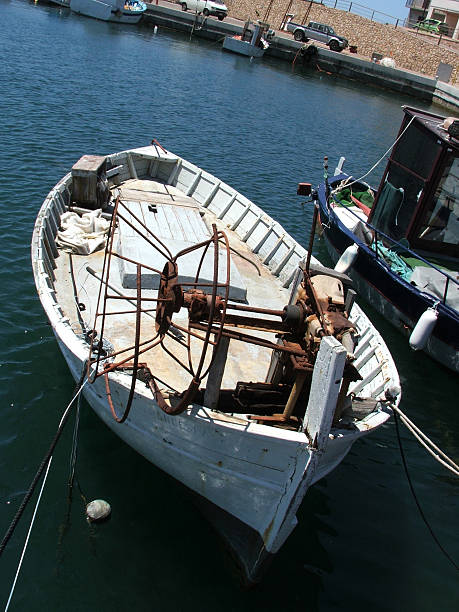 Harbour Barco de - fotografia de stock