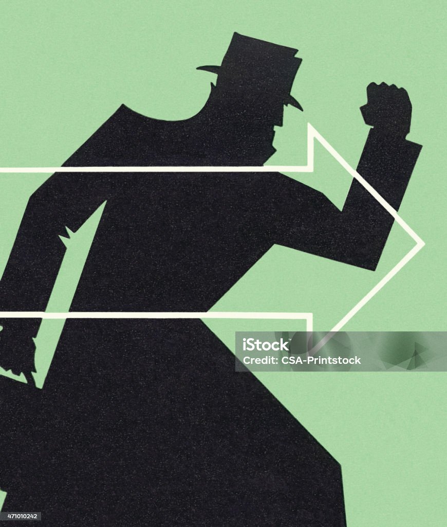 Shadow of a Man Hurrying http://csaimages.com/images/istockprofile/csa_vector_dsp.jpg Detective stock illustration