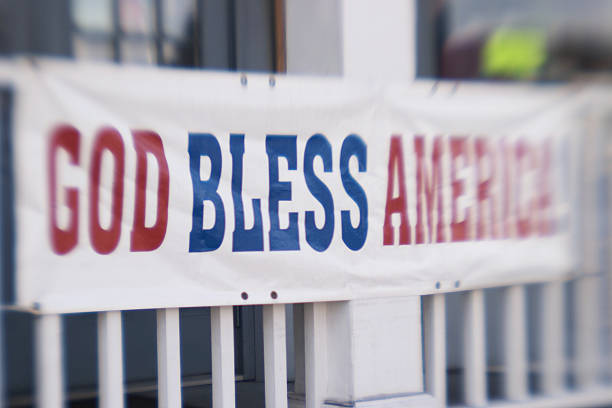 Bóg Poświęcają Amerykę BLUR – zdjęcie
