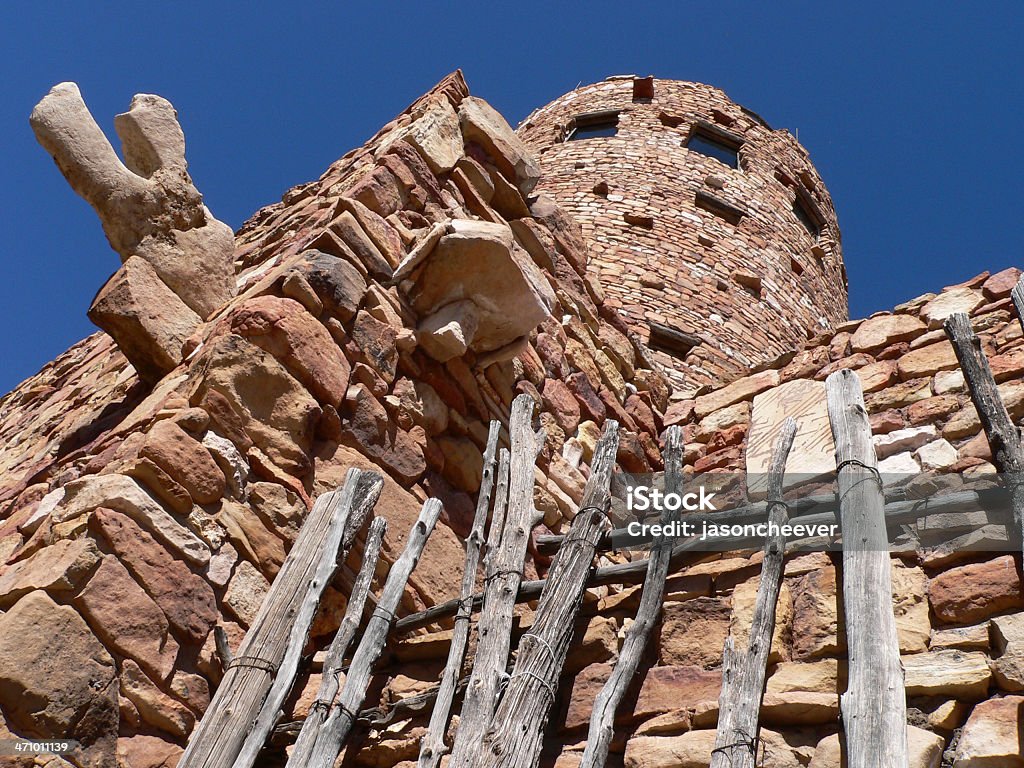 Vista para o deserto Torre#1 - Foto de stock de Rainha Maria da Escócia royalty-free