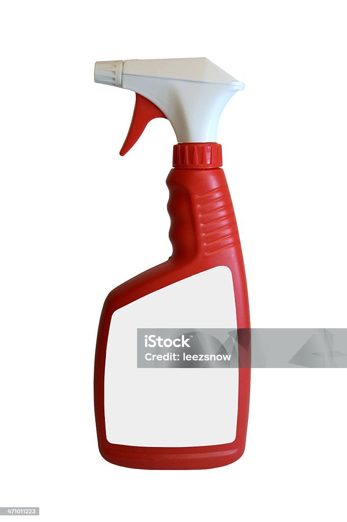 Garrafa de Spray com rótulos em branco - Foto de stock de Etiqueta - Mensagem royalty-free