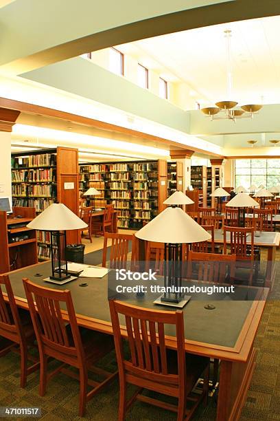 Lesebereich Stockfoto und mehr Bilder von Akademisches Lernen - Akademisches Lernen, Bauwerk, Bibliothek