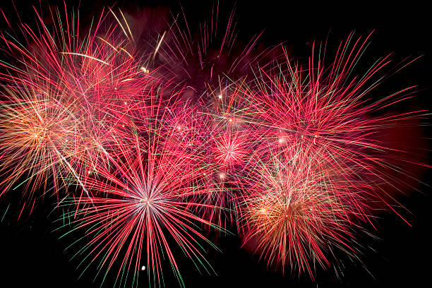 Fireworks 2 stock photo