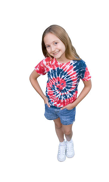 Tie Dyed Shirt stock photo