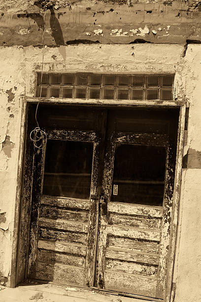 Abandoned Store Front stock photo