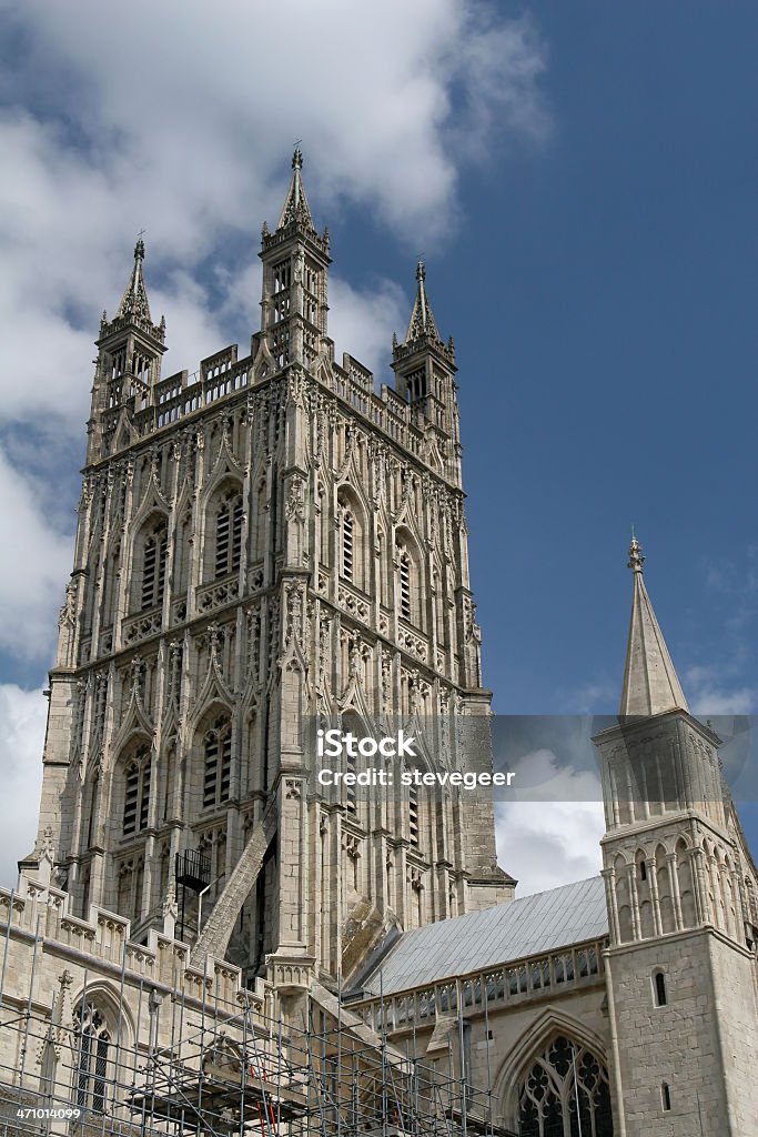 Kathedrale von Gloucester Tower - Lizenzfrei Anglikanismus Stock-Foto