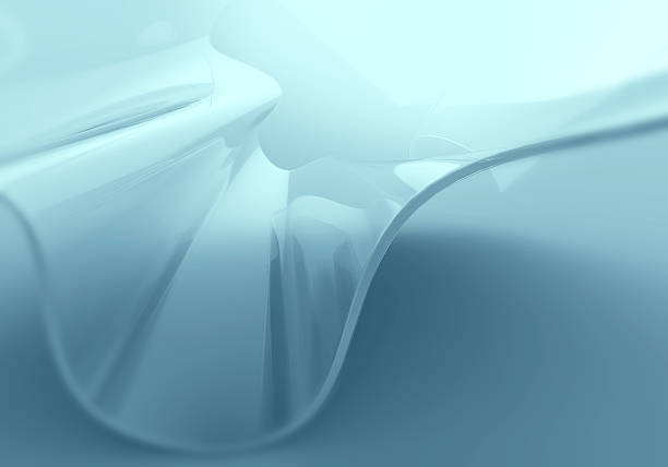 istock transparent geometric glass wave abstract background 471016110