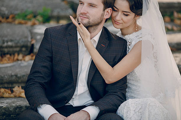 istock loving couple in the castle 471016174