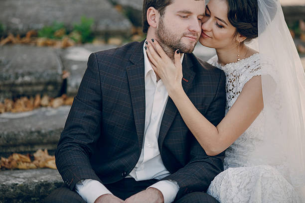 istock loving couple in the castle 471016176