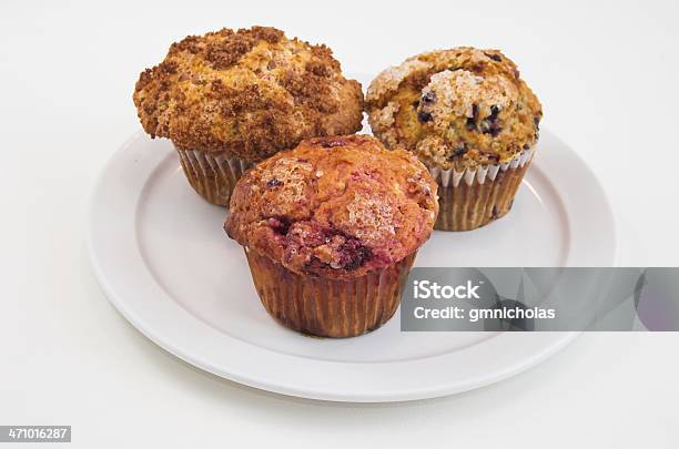 Muffin Alla Prima Colazione - Fotografie stock e altre immagini di Muffin - Dolci - Muffin - Dolci, Briciola, Dolce