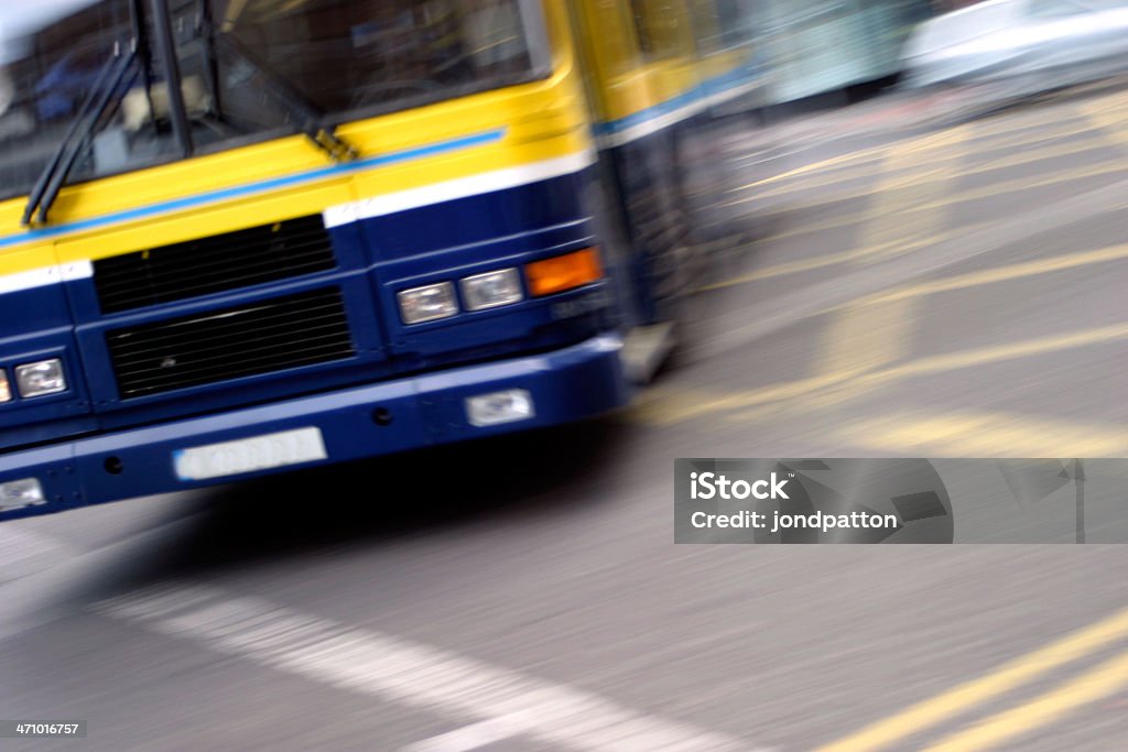 Ônibus em movimento - Foto de stock de Atividade royalty-free