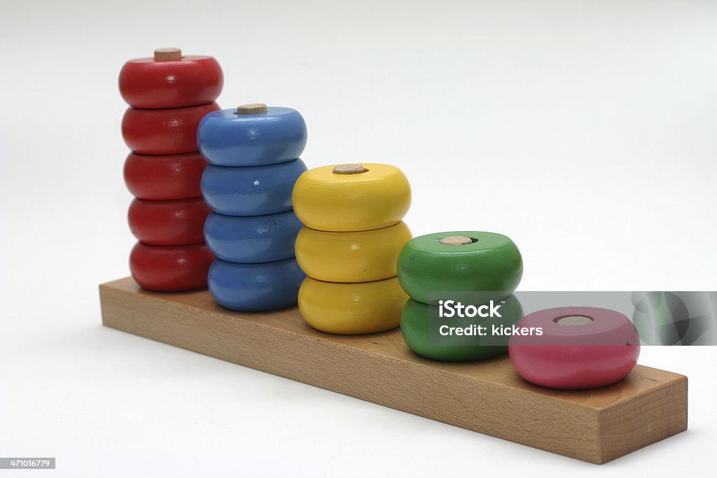 Holz Spielzeug für Babys - Lizenzfrei Baby Stock-Foto