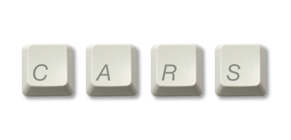 Computer keyboard buttons with text 