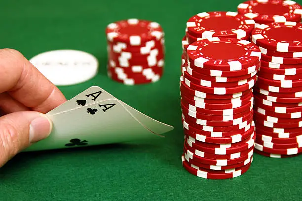 Photo of Hold'em- Pocket Rockets on the Button