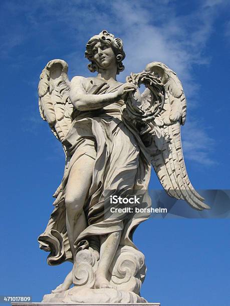 Bernini Angel Ich Rom Italien Stockfoto und mehr Bilder von Engel - Engel, Statue, Giovanni Lorenzo Bernini