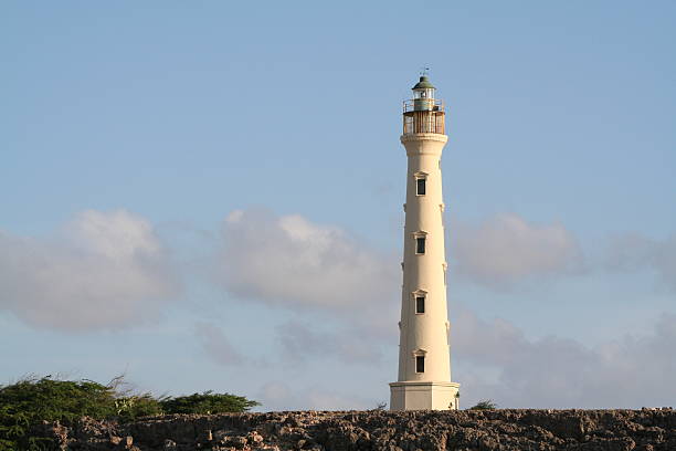 istock Lighthouse on the Rocks in Aruba 471017979