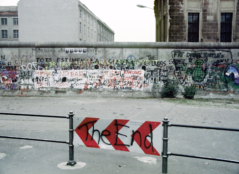 Berlin Wall Germany 1988 'The End'