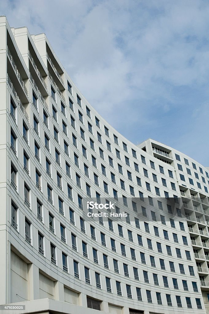 Wave building Wavy apartment building in Sydney Abstract Stock Photo