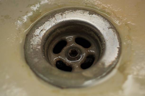 Down the Drain #1 stock photo