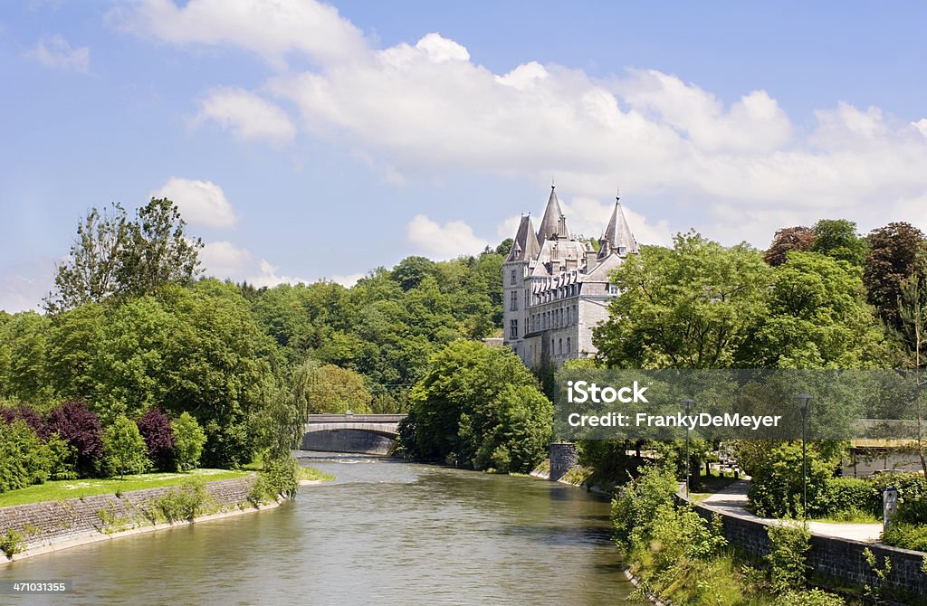 Château de Durbuy, la plus petite ville en Europe - Photo de Belgique libre de droits