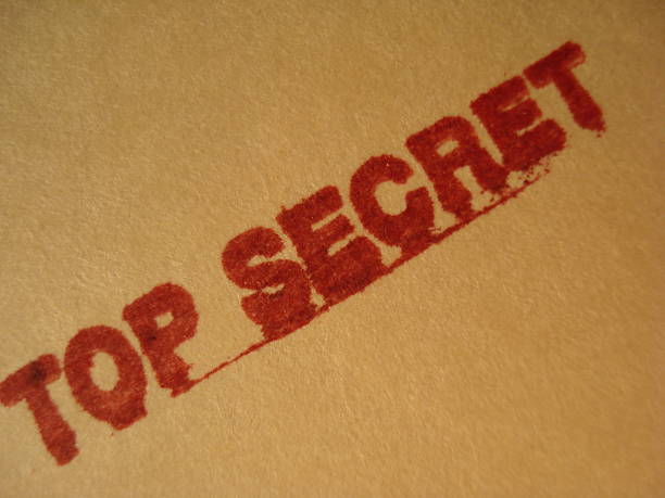 top geheime stempel - spy secrecy top secret mystery stock-fotos und bilder