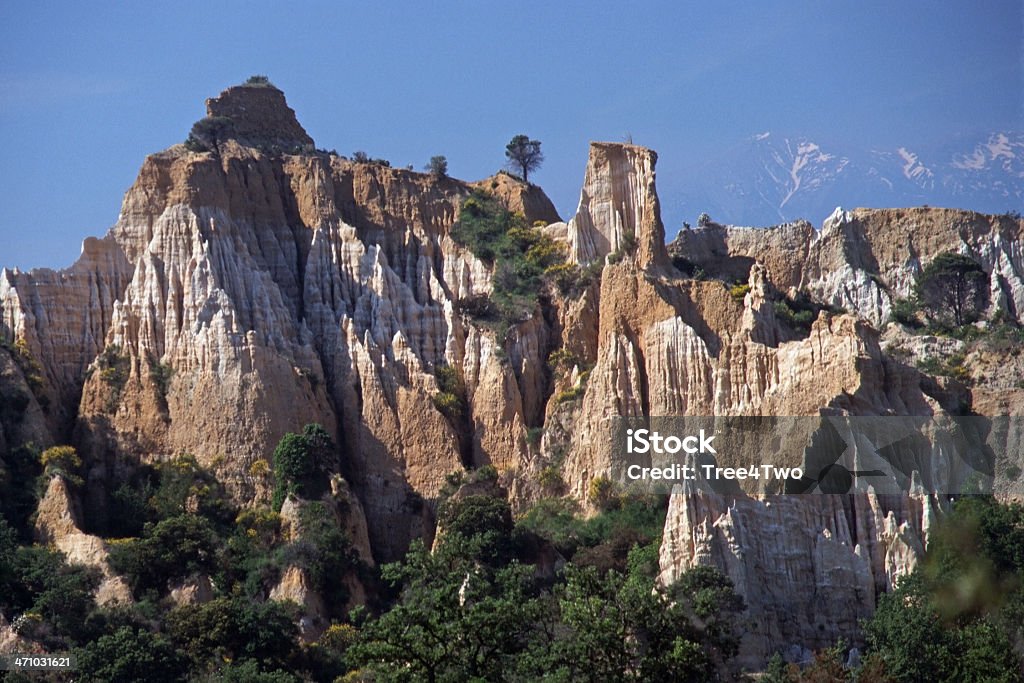 Formacje skalne w południowej Francji - Zbiór zdjęć royalty-free (Bez ludzi)