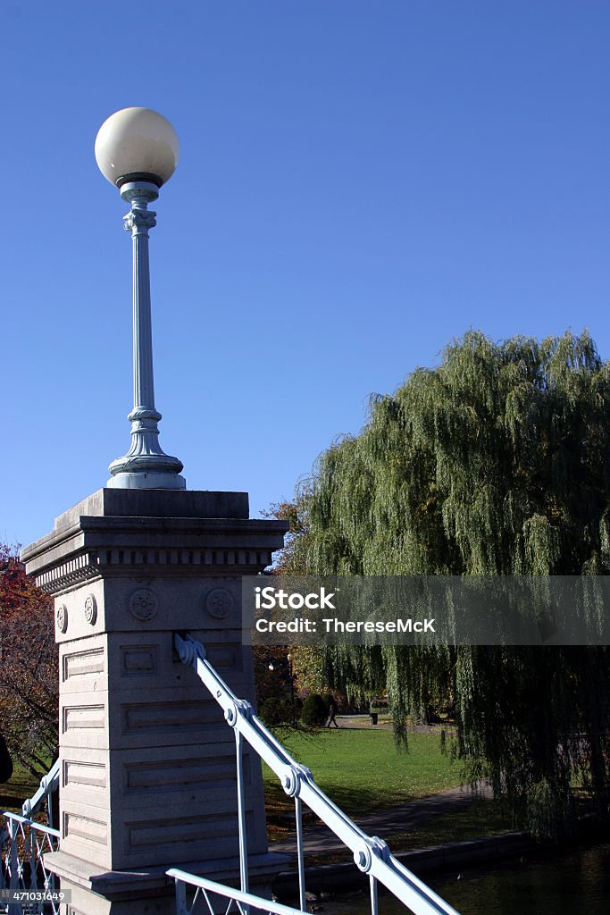 Puente en el parque Boston Common - Foto de stock de Boston - Massachusetts libre de derechos