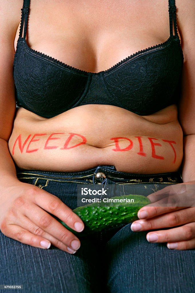 Bisogno di dieta - Foto stock royalty-free di Addome umano
