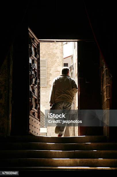 Fast Exit Stock Photo - Download Image Now - Church, Leaving, Disembarking