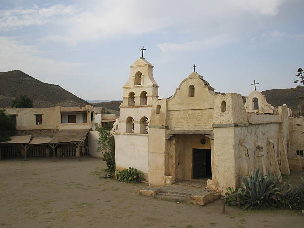 Old mexicana Church.:: lejano oeste de la serie:. - foto de stock