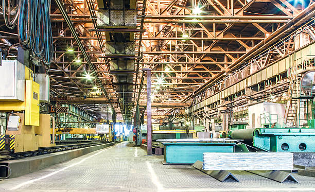 istock Machine shop of metallurgical works 471035158