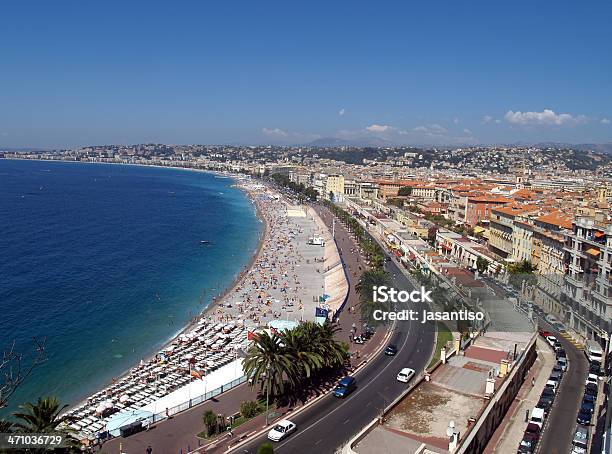 Nizza Promenade Des Anglais - Fotografie stock e altre immagini di Cultura inglese - Cultura inglese, Litorale - Distretto, Lungomare