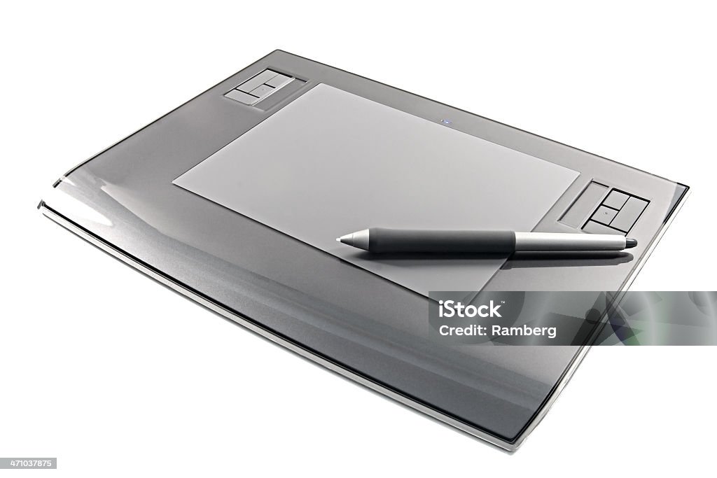 Zeichnung tablet-Computer - Lizenzfrei Ausrüstung und Geräte Stock-Illustration