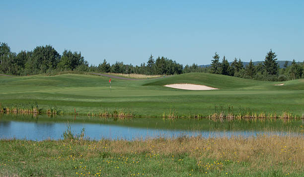istock Golf  Hole and water Royal Oaks, Moncton, New Brunswick, Canada 471038141