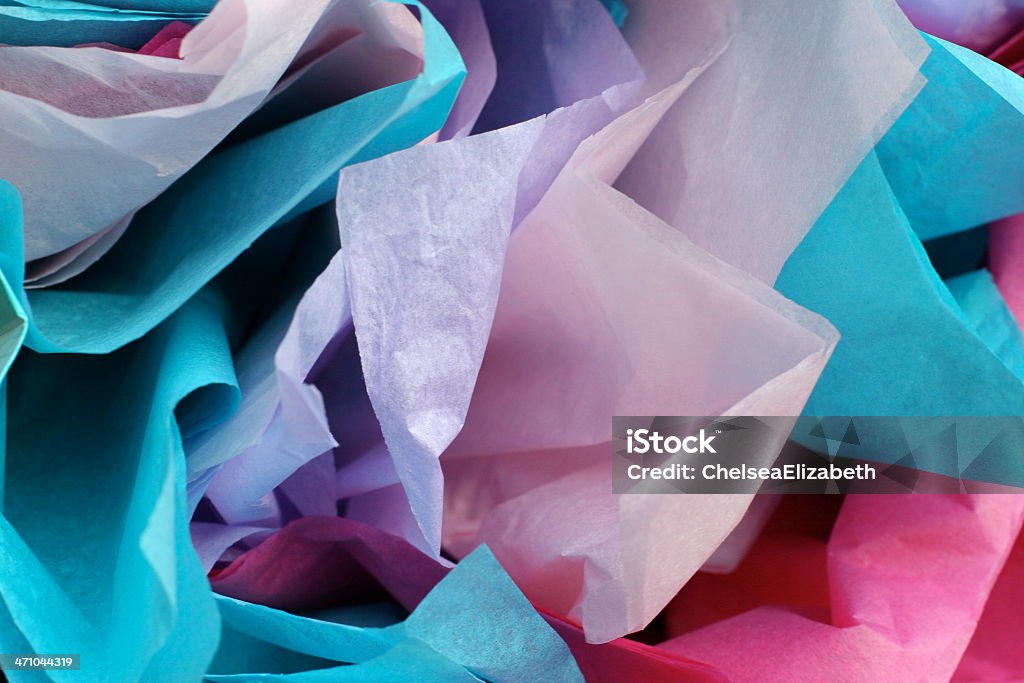 Closeup Of Colored Tissue Paper For Gift Wrapping Stock Photo - Download  Image Now - Tissue Paper, Facial Tissue, Gift - iStock