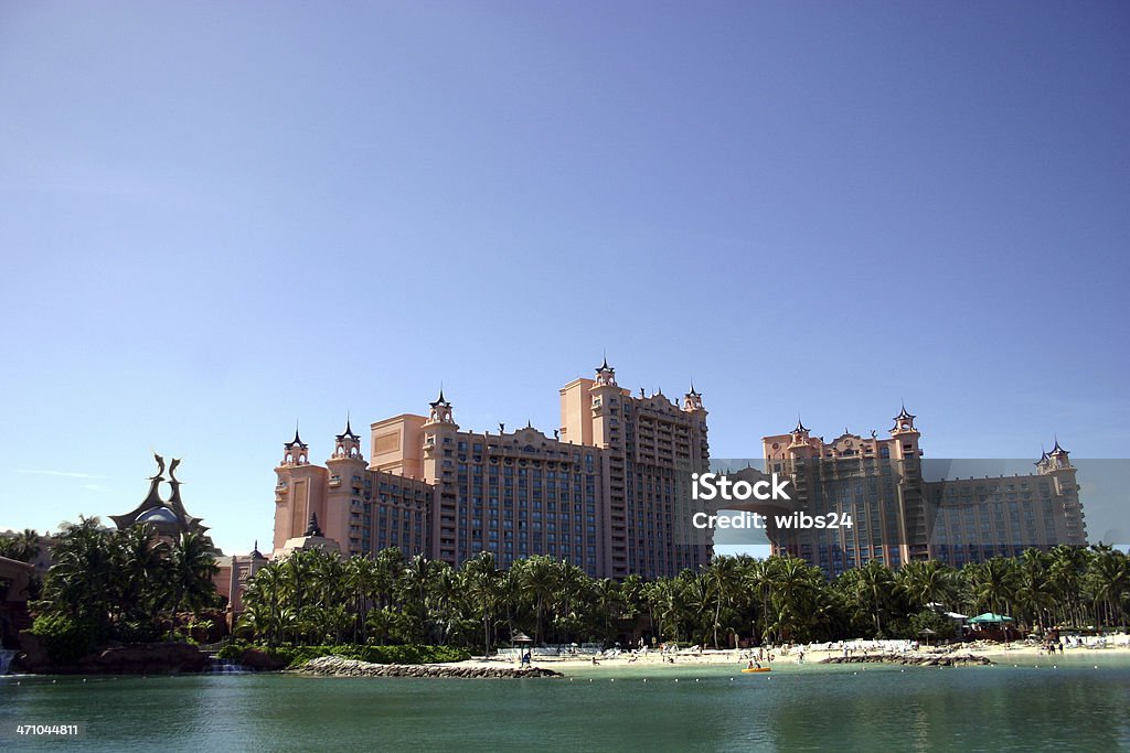 Luxury Resort Atlantis Resort, Nassau, Bahamas. Bahamas Stock Photo