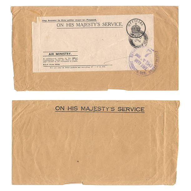 istock On his majesty's service Letter 471046325