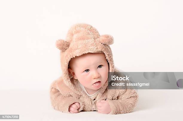 Baby On A White Background Stock Photo - Download Image Now - 2015, Babies Only, Baby - Human Age