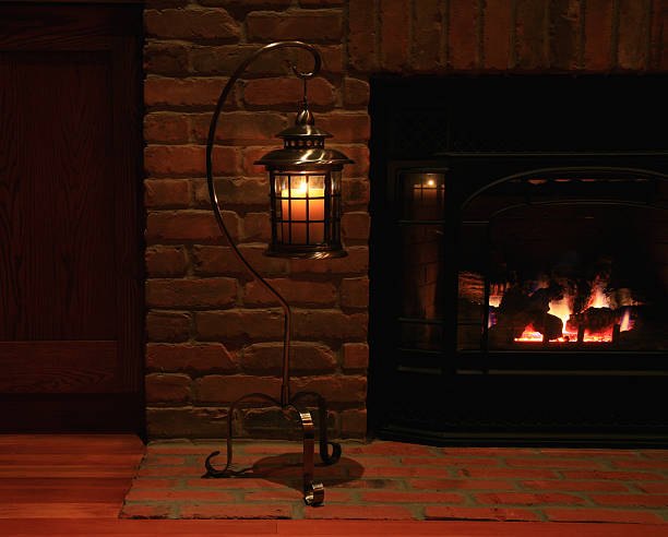 istock Glow Of A Lantern And Warmth From The Hearth 471048221