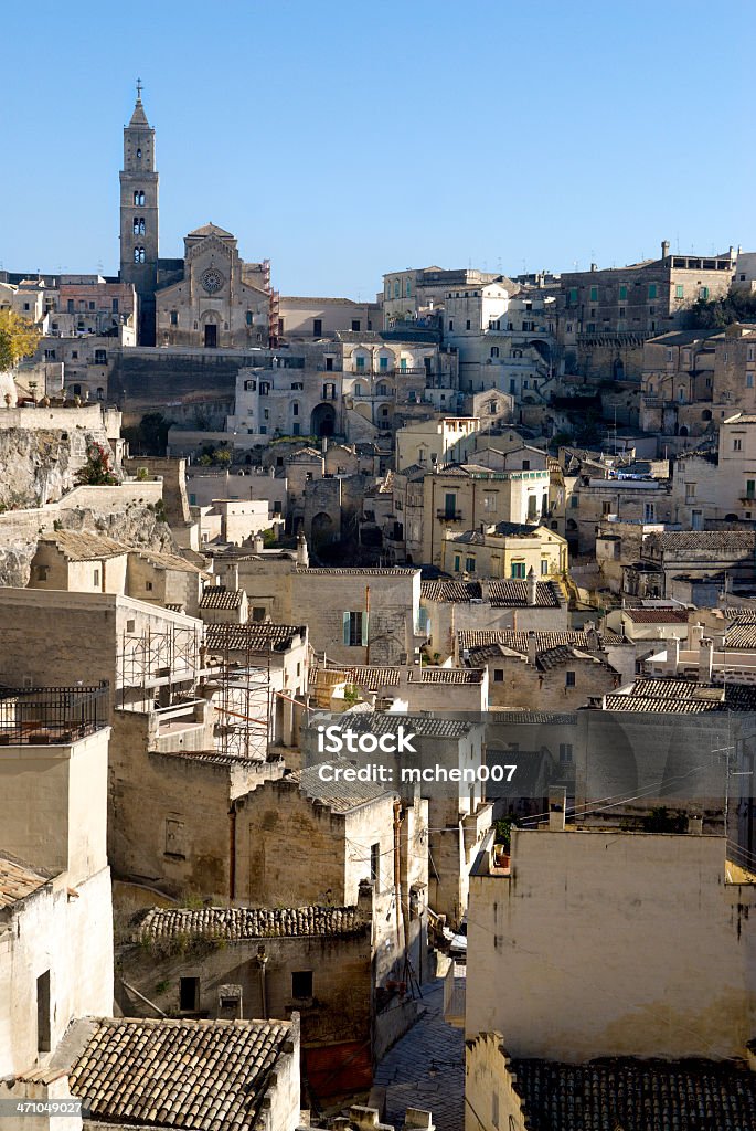 Matera Itália cidade antiga - Royalty-free Itália Foto de stock